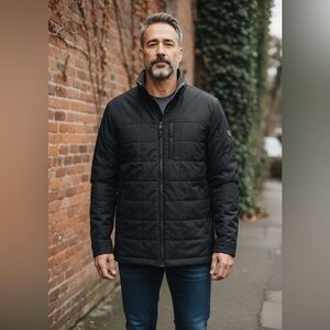 Kuhl Men's Black Lightweight Quilted Jacket